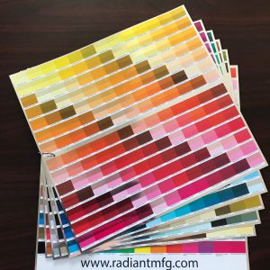 Printed Pantone Color Book